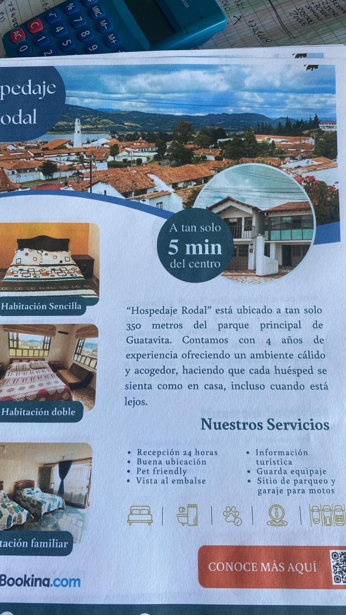 Hospedaje Rodal Guatavita Esterno foto